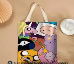 アドベンチャータイム トートバッグ フィン ジェイク マーセリン ビーモ バッグ