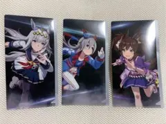 ウマ娘　プリティーダービー　セブンイレブンコラボ　チケットホルダー　3点セット