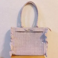 龍村 和装用バッグ ストライプ柄 ベージュ×ブルー - メルカリ