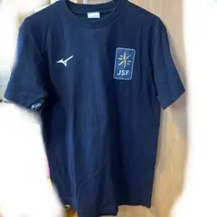 Mizuno JSF Tシャツ Sサイズ ネイビー　スケート　JAPAN