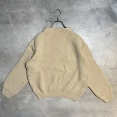 BAKER ベイカー ハイネック ニット セーター ベージュ F 秋冬