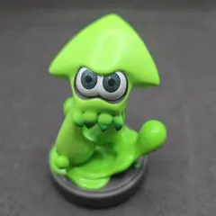スプラトゥーン　amiibo　イカ(グリーン)