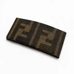極美品 FENDI フェンディ バレッタ ズッカ柄 ブラウン系 茶 ゴールド金具のサムネイル