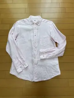 ブルーブルー　聖林公司　SF ピンク リネンシャツ 長袖
