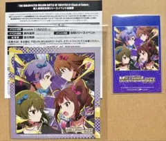 ミリオンライブ　CD ステッカー チェキ 特典3点セット