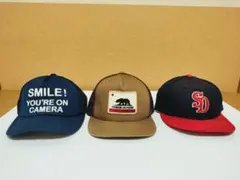 Standard California　キャップ 3点セット