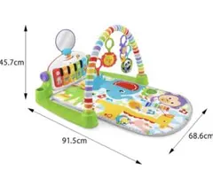 Fisher Price 4WAY　ベビージム　✕ピアノはのサムネイル