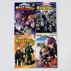 僕のヒーローアカデミア 映画入場者特典 Ｏ Ｒ Ｗ N 4冊セット カード付