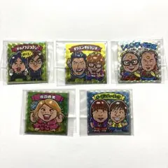 ロッテ　旧ビックリマンシール　よしもと芸人　５枚セット