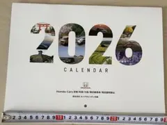 Honda 2026年 壁掛けカレンダー ホンダモビリティ近畿のサムネイル