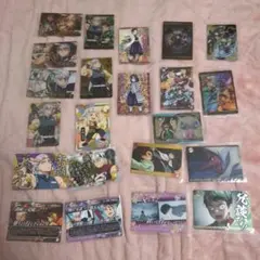 鬼滅の刃宇髄天元、胡蝶しのぶ、伊黒小芭内他カードセット多数