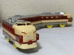 現状品 当時物 初期プラレール ボンネット特急 あさま 2車両のみ