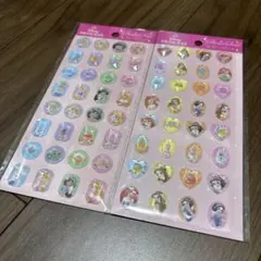 ディズニープリンセス ストーンシール ジュエリー 立体 シール ステッカー