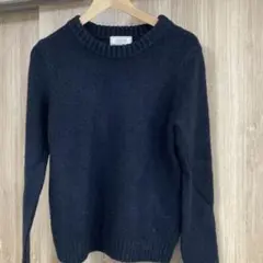 Freak's Store 長袖 クルーネック ニット ブラックのサムネイル
