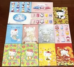 ハローキティ ポストカード 13枚 平成レトロ レア
