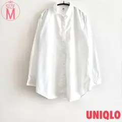 ユニクロ UNIQLO エクストラファインコットン ロング シャツ 長袖