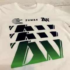 ZUMBA 正規品　Tシャツ ホワイト　美品　LA BODY購入　M/L