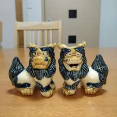 陶器製 獅子 置物 縁起物 - メルカリ