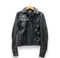 USA製！美品！キングサイズ42！VANSONタイプE3襟付きシングルライダース USA製！美品！キングサイズ42！VANSONタイプE3襟付きシングル