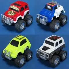 チョロＱ ビッグタイヤ パジェロ ハイラックス CRT ベンツGD 全4種 チョロQ ビッグタイヤ パジェロ ハイラックス CRT ベンツGD 全4