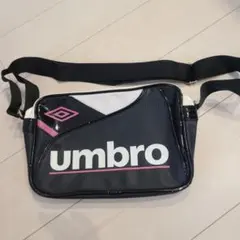 UMBRO ショルダーバッグ ブラック ピンク
