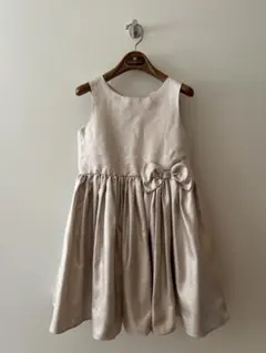 t*s様 ワンピース H&M 140cm ベージュ リボン付【ピアノ演奏会】