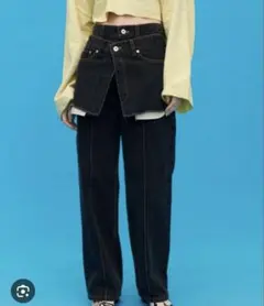 LE CIEL BLEU レイヤードジーンズ デニムのサムネイル
