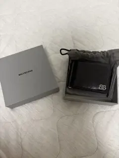 BALENCIAGA モナコレザー　マネークリップ