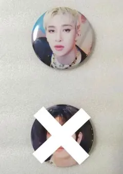 StrayKids スキズvictory cafe 缶バッチ(バンチャン)