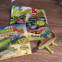 デアゴスティーニ　イグアナ＆co.ミニ　グリーンイグアナ