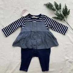 【新品】ロンパース　スカート　ズボン　シンプル