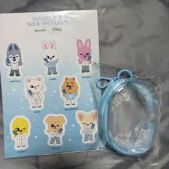 Stray Kids skzoo ポプアプ オリヤン ビオレ ステッカー　ポーチ