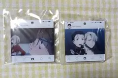 ユーリ!!! on ICE　ミラーチャーム　勇利　ヴィクトル　ユリオ