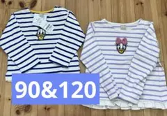 プティマイン　ディズニー　リンクコーデセット　90センチ　120センチ　未使用