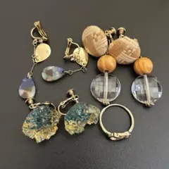 イヤリング リング 詰め合わせ 4点セット