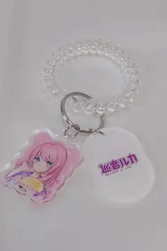 極楽湯 初音ミクコラボ ロッカーキー風キーホルダー 巡音ルカ