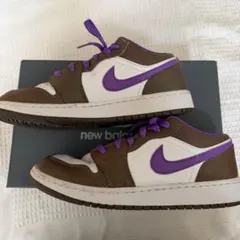 NIKE ナイキエアジョーダン1LOW スニーカー24.5cm