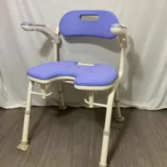 中古 リッチェル シャワーチェア 折りたたみ お風呂チェア 肘掛け 介護