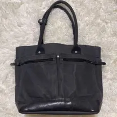 【良品】PORTER FIELD トートバッグ セミショルダーバッグ ブラック FIELD(フィールド) TOTE BAG | 吉田カバンホームページ