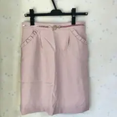 ミッシュマッシュ タイトスカート ピンク MISCHMASCH スカート