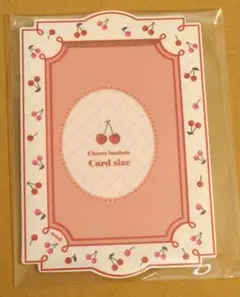 チェリーボンボン 硬質ケース カードサイズ 赤 fanfancy+ フクヤ