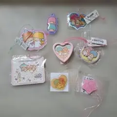 サンリオ リトルツインスターズ キキララ プレミアムマスコット シール 非売品