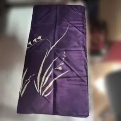 風呂敷　和柄　和物　和風小物　約70cm 二巾　花　草花　紫