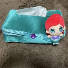 タグ付き ディズニープリンセス アリエル ティッシュカバー
