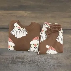 zara サンタスウェット　セットアップ　18-24 92 クリスマス