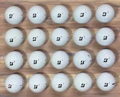 T6) BRIDGESTONE straight ゴルフボール 20球のサムネイル
