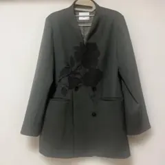 こ*こ様 AMERI AMERI ROSE EMBROIDERY JACKET