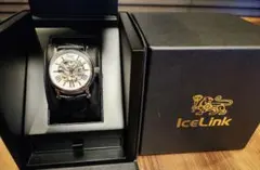 IceLink AVALANCHE腕時計 黒　4タイムゾーン　 おまけのベルト付 2025年最新】アイスリンク 腕時計の人気アイテム - メルカリ