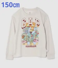 《期間限定価格》 GapKids×MINECRAFT 長袖Tシャツ 150㎝