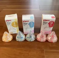 Pigeon ピジョン 母乳実感 哺乳瓶用乳首 S M LL